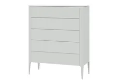 Комод Type 5 ящиков ширина 100 см (белый)