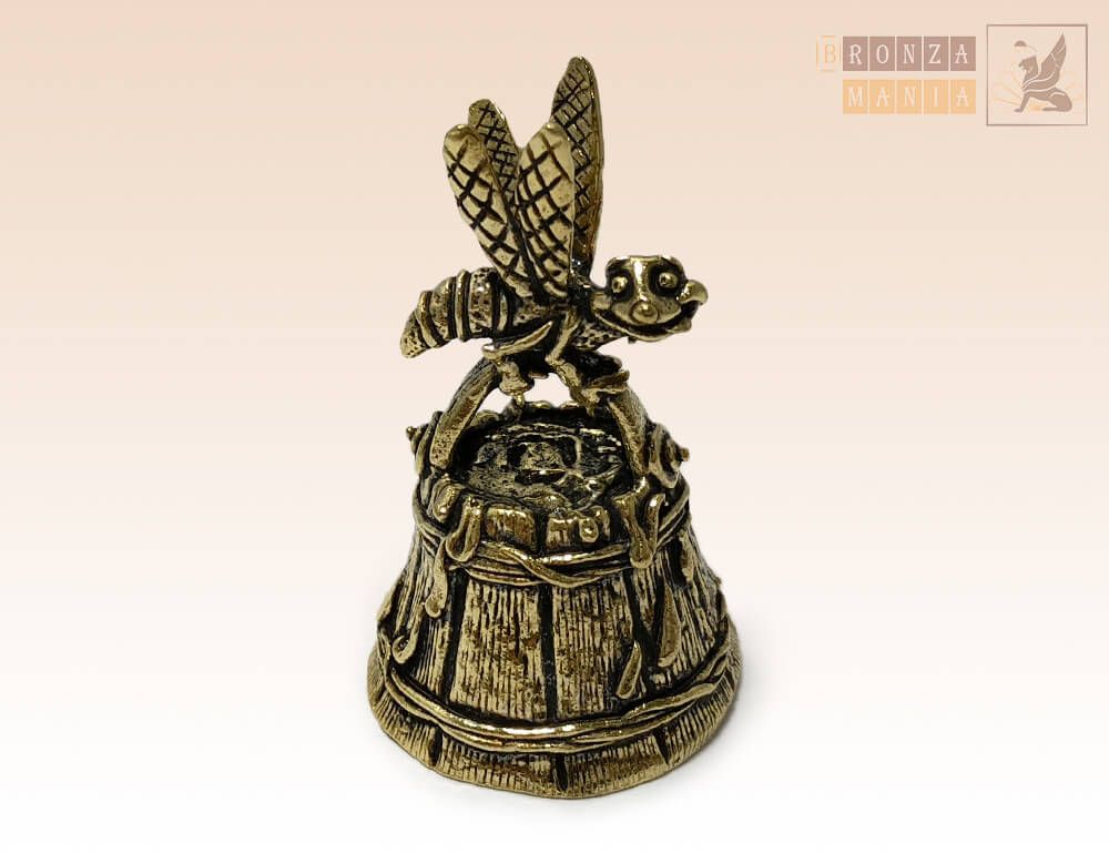 колокольчик Пчела с ведром меда