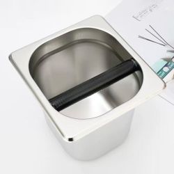 Нок-бокс для сброса кофейного жмыха 17*16*15,2 см нерж. P.L. Barbossa