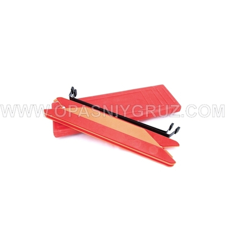 Знак аварийной остановки нового образца (ГОСТ Р 41.27-2001)