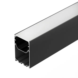 Профиль LINE-S-5075-2500 BLACK (Arlight, Алюминий) 041848