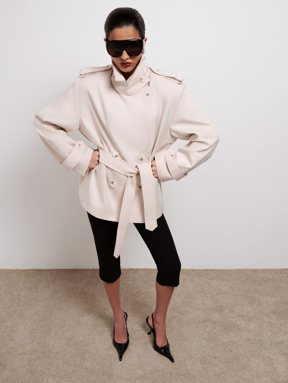 Укороченный тренч