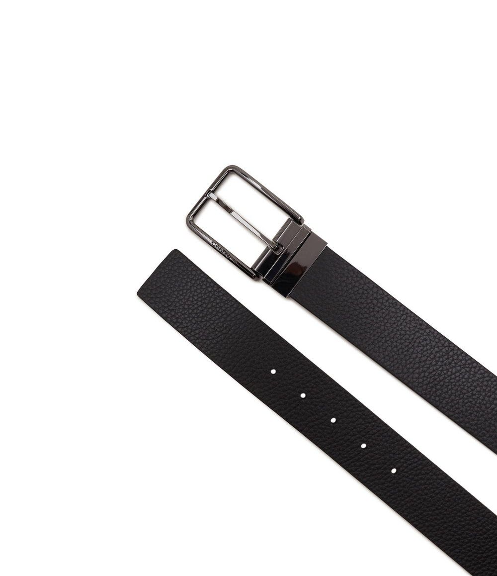 Кожаный двухсторонний ремень ADJ/REV WARMTH PB Calvin Klein - черный(K50K510363)