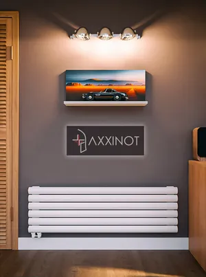 Axxinot Rendo Z - горизонтальный трубчатый радиатор шириной 1250 мм