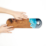 Доска разделочная из древесины сибирского кедра с эпоксидной смолой. RD80