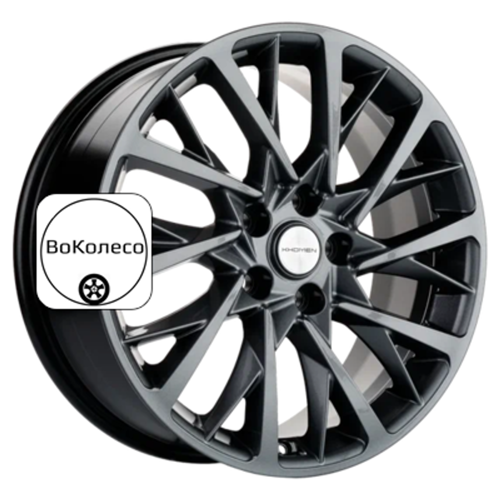 7,5x18/5x114,3 ET45 D60,1 KHW1804 (Camry) Gray Khomen Wheels
