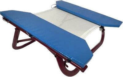 Минитрамп Тренировочно-развлекательный - открытая рама (овальный профиль) - коммерческая сетка на пружинах