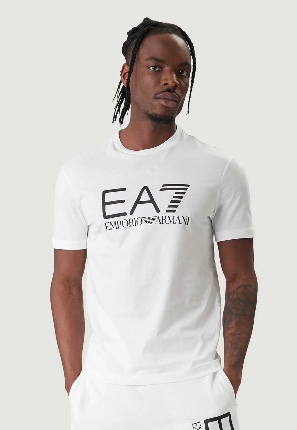 EA7 Emporio Armani Спортивная футболка - Белый