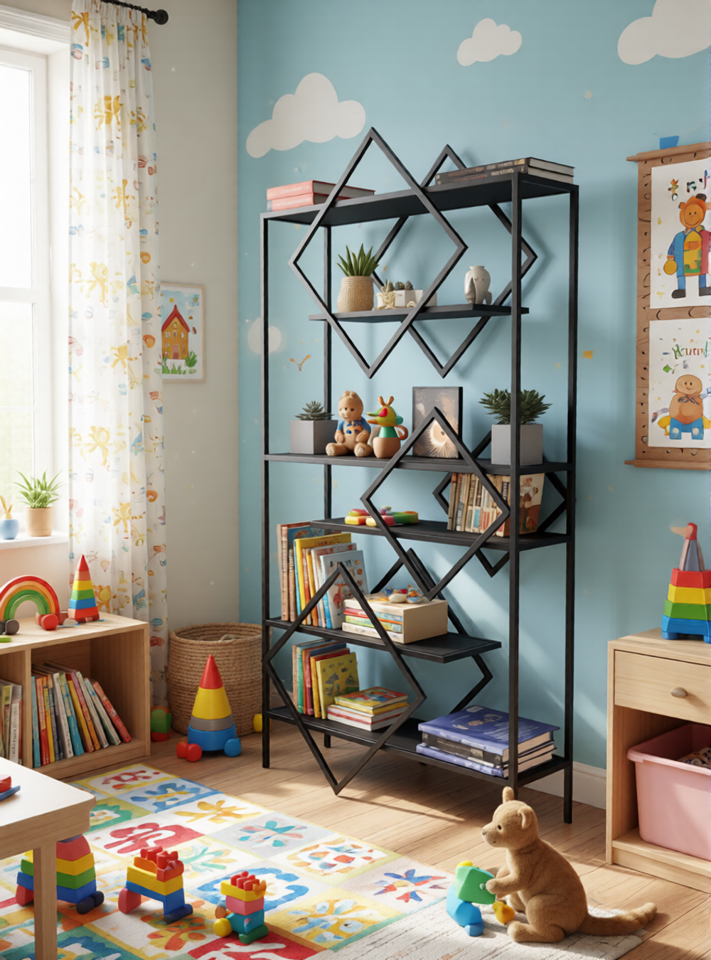 Стеллаж "Ромб"