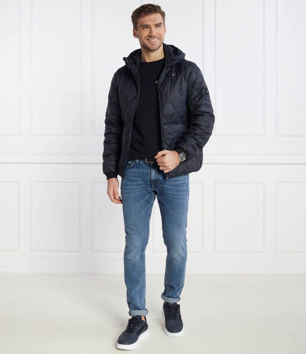 Куртка CL HOODED QUILTED Tommy Hilfiger - темно-синий(MW0MW34953)