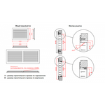 Решетка однорядная P1