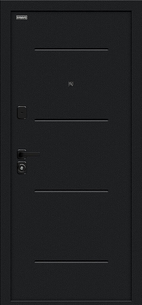 Граффити-1 Инсайд/SBlack Букле черное/Slate Art 205*86 правое