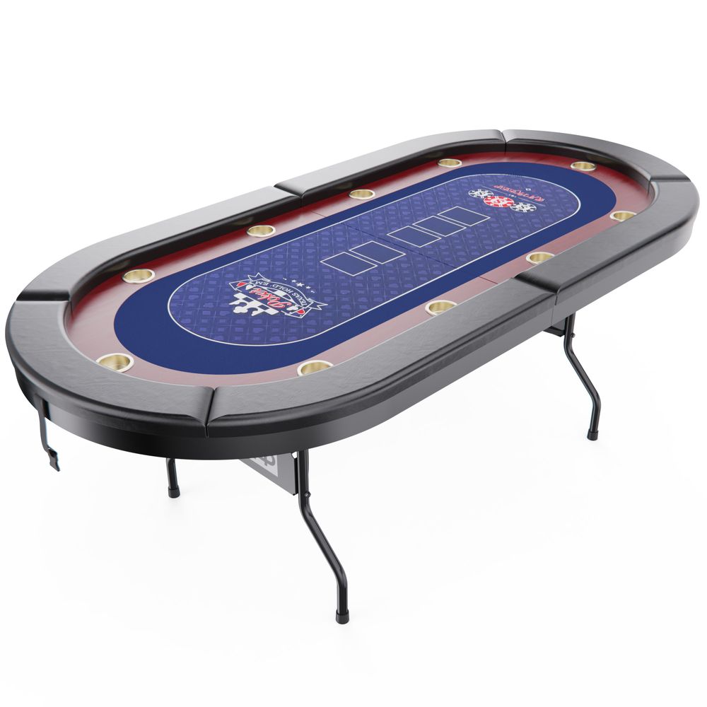 Игровой стол – покер DFC RAYKEEP 86&amp;quot;, на 10 мест, складной