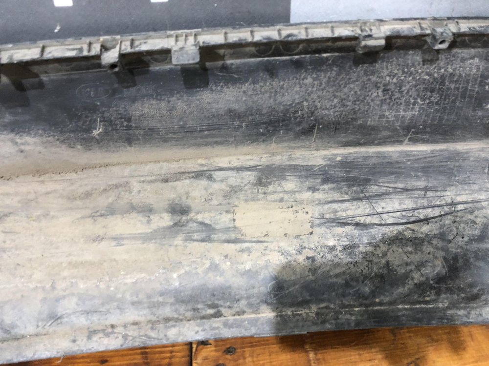 Юбка заднего бампера Kia Rio 3 (QB) 11-15 Б/У Оригинал 866124Y000