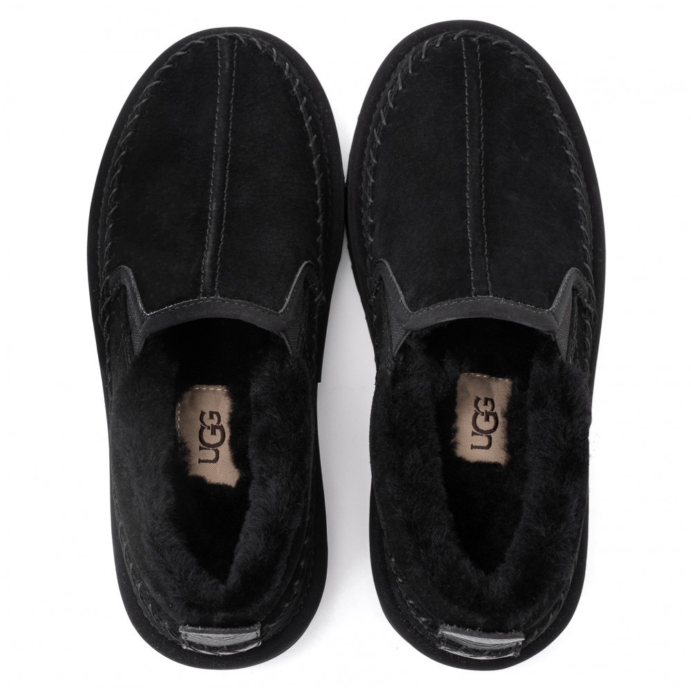 UGG Stitch Slip On Black