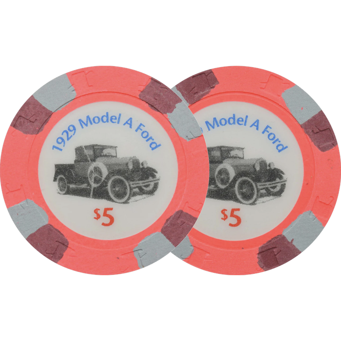 Paulson Vintage Cars $5 Chip