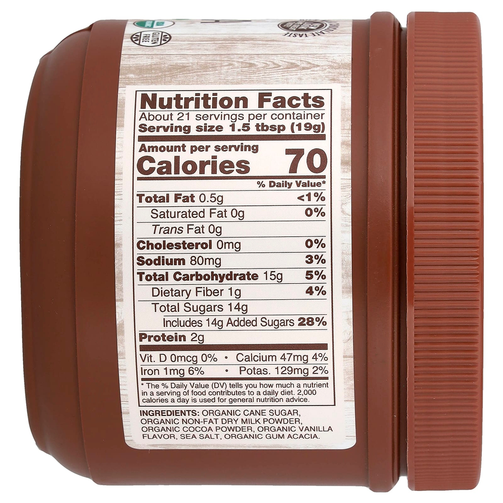 NOW Foods, Органическое горячее какао, 397 г (14 унций)