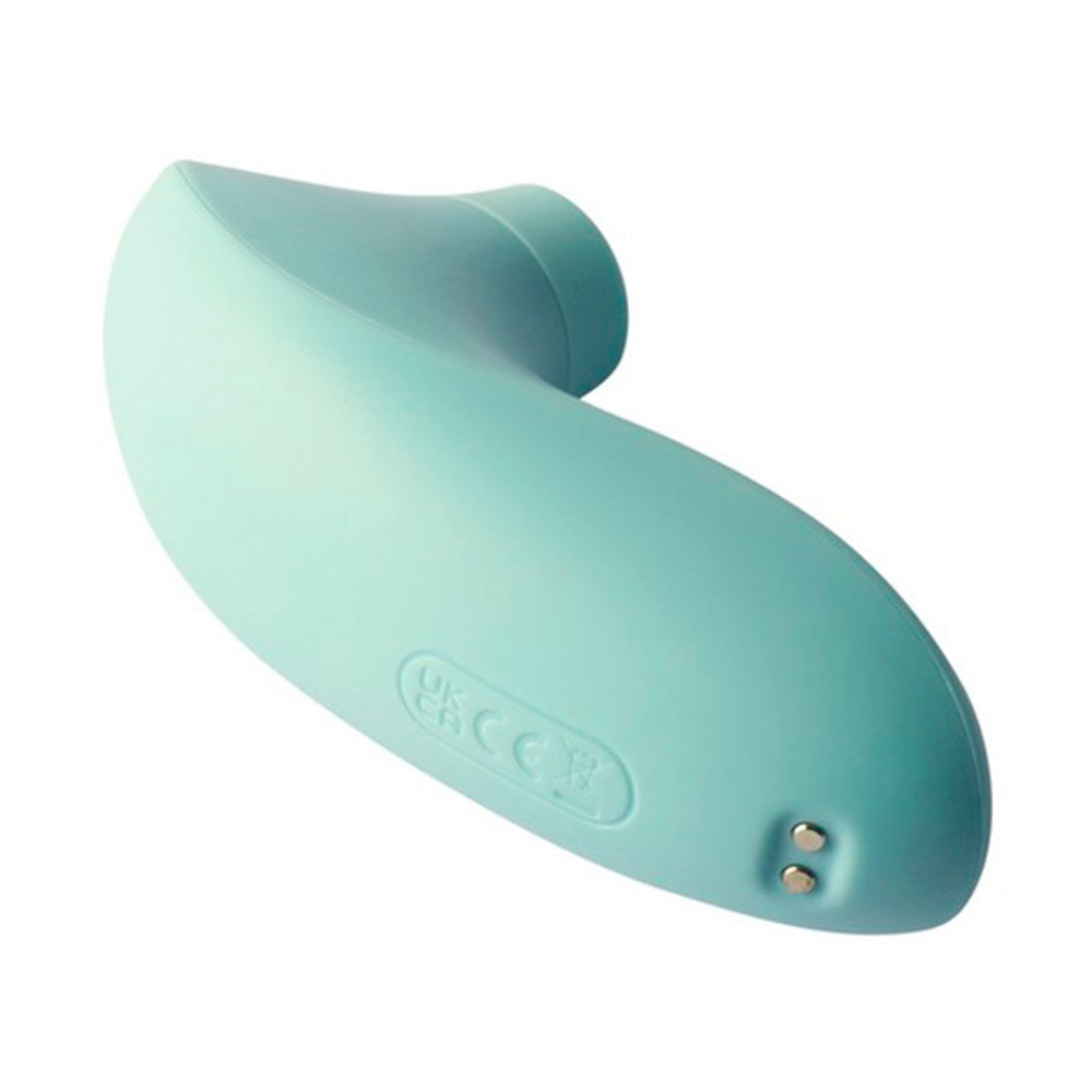 Мятный мембранно-волновой клиторальный стимулятор Svakom Pulse Lite Neo Seafoam Blue Interactive Pulse Stimulator SX013A-SB