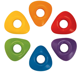 Детская раскраска с восковыми мелками "Малыш умняша" 6 цветов