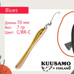 Блесна для рыбалки вертикальная зимняя Kuusamo Blues