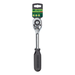 Ключ-трещотка 1/2", 45 зубьев, с быстрым сбросом, CrV, хром Сибртех