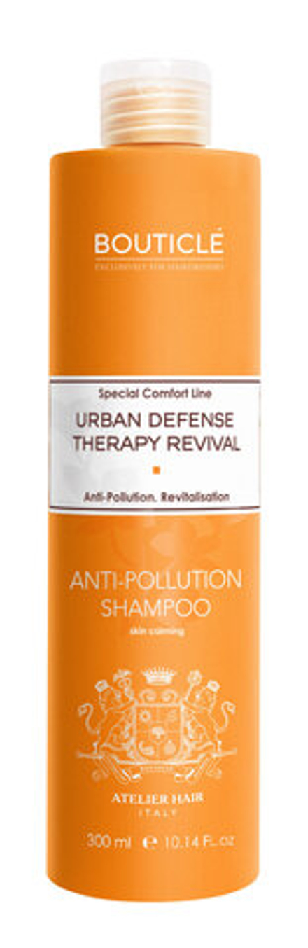 Шампунь для чувствительной кожи головы – Bouticle Urban Defense Anti-Pollution Skin Calming Shampoo 300 мл