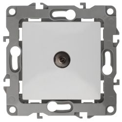 12-3102-01 ЭРА Розетка TV проходная, IP20, Эра12, белый | Эра 12 Белый