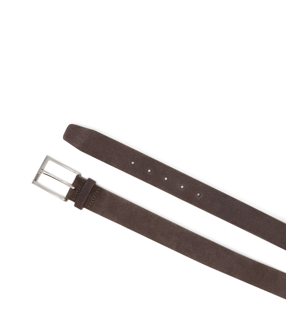 Кожаный ремень Eman-Sd-Sz BOSS BLACK - пепельный(50496688)