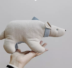 Льняная игрушка Мишка