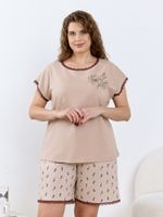 Пижама Вельвета-2 Виотекс БЕЖЕВЫЙ