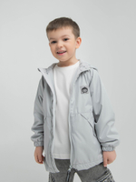 Куртка на флисовой подкладке "Жемчужно-серый"