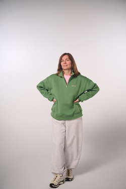 Олимпийка из футера "Трава"