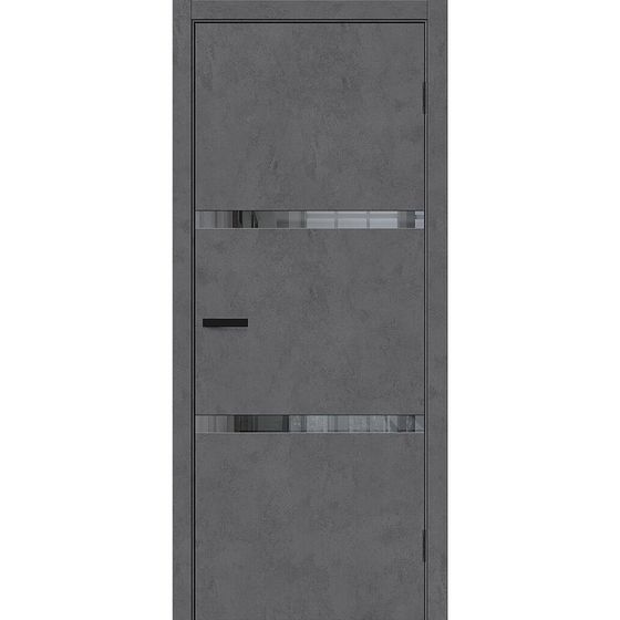 Купить Межкомнатная дверь экошпон Браво-2.55 Slate Art / Mirox Grey