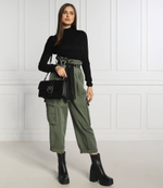 Хлопковый свитер negroni lupetto Pinko - черный(1G181T A02T)