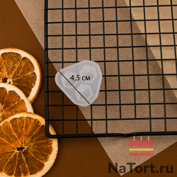 Силиконовый молд 3D «Алмазы» (2 штуки)