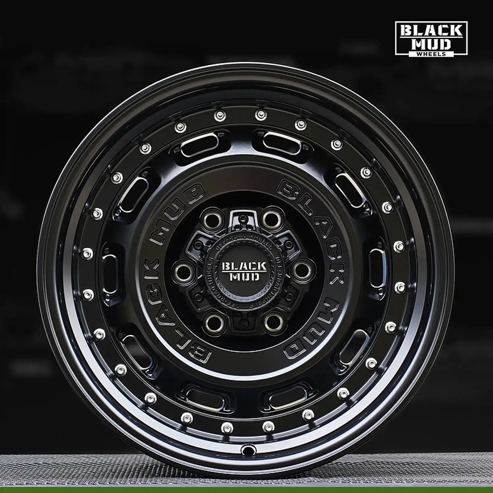 Диск колёсный литой BLACK MUD M580C R18 8,5 ET0 Matte Black