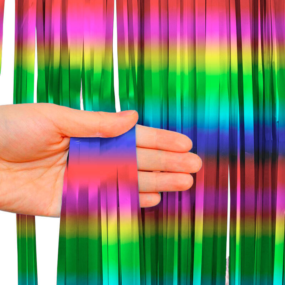 Занавес Дождик Разноцветный