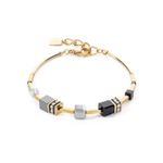 Браслет Coeur de Lion Black-White-Grey 2800/30-1333