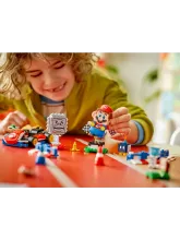 Конструктор Super Mario 72043 Mario Kart интерактивный