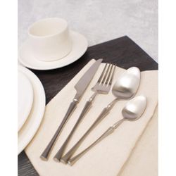 Нож столовый 22,9 см матовое серебро PVD 1920-Silvery P.L. [12]