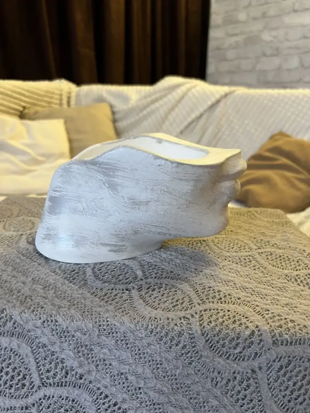 Кашпо Горшок Гипсовая голова Ваза Декор для дома