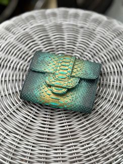 Кошелёк из натуральной кожи питона WA-258