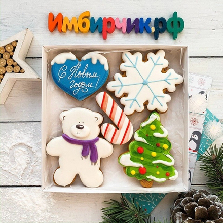 Имбирные пряники новый год 2025