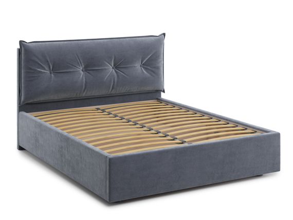 Кровать Cedrino 160 с ортопедическим основанием без ПМ - Velutto 32