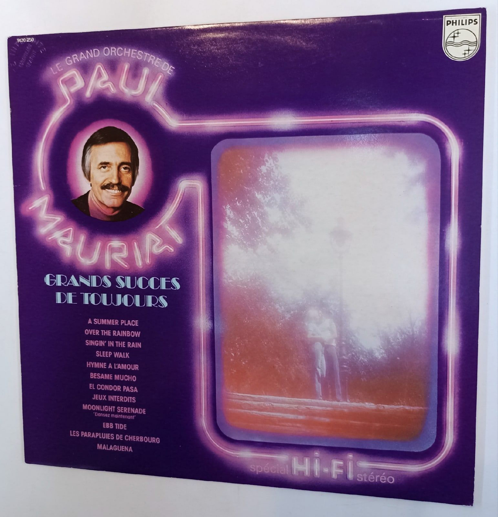 Винтажная виниловая пластинка Поль Мориа Le Grand Orchestre De Paul Mauriat Grands Succes De Toujours (France 1977)