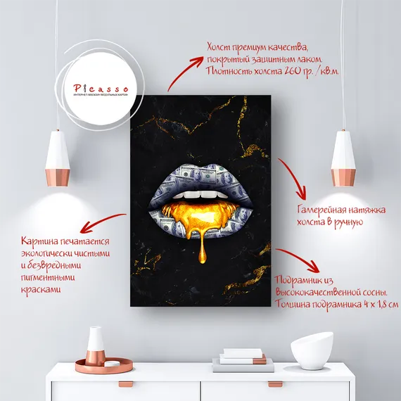 Постер "Дорогие губы"