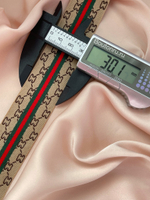 Тесьма Гучч. песочная 30 мм. жаккард