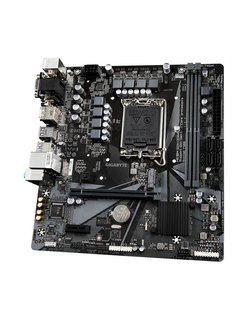 Материнская плата GIGABYTE H610M S2H V3 DDR4, LGA1700, H610, 2*DDR4, 4*SATA, 1*M.2, 2*USB 3.2, 4*USB 2.0, 1*PCIx16, 1*PCIx1, D-Sub+HDMI+2*DP, mATX