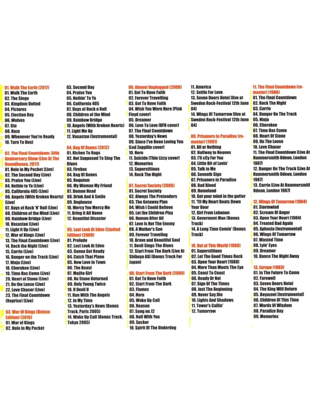 Europe (MP3 Флешка)