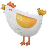 Шар Фольгированный Петух (Белый)